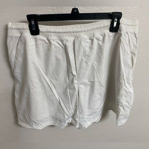 Lululemon Men’s Tennis Shorts - White